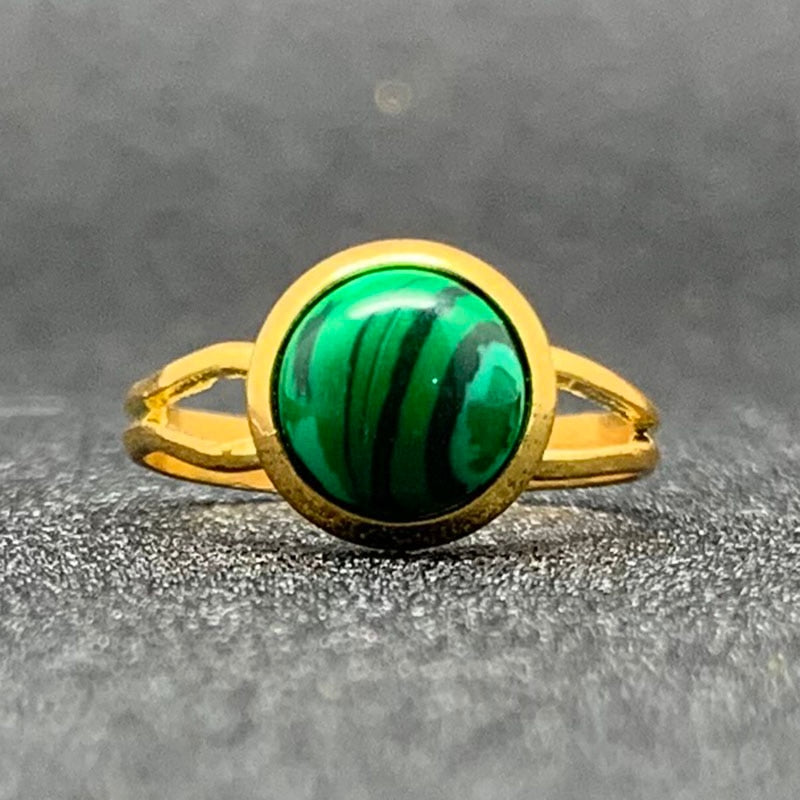 Bague avec Pierre Naturelle - Style Bohémien