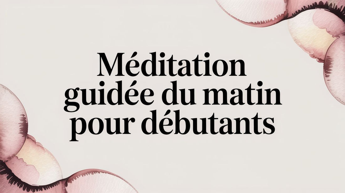 Méditation guidée du matin pour débutants
