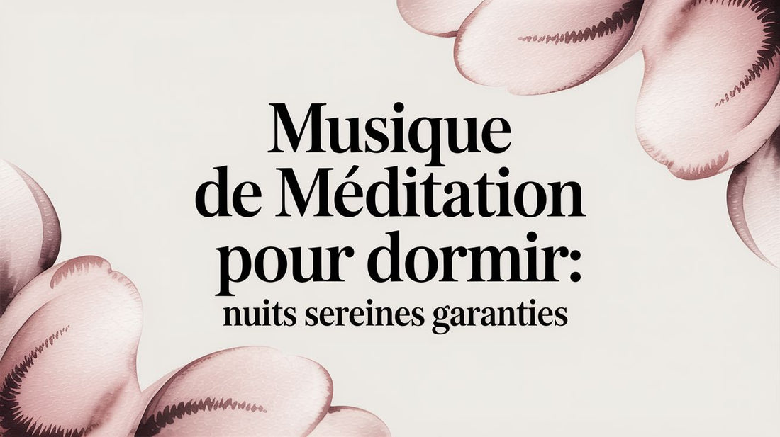 Musique de méditation pour dormir: nuits sereines garanties