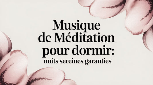 Musique de méditation pour dormir: nuits sereines garanties
