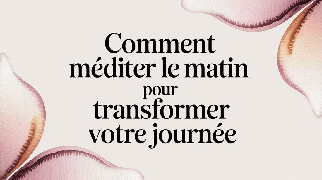 Comment méditer le matin pour transformer votre journée