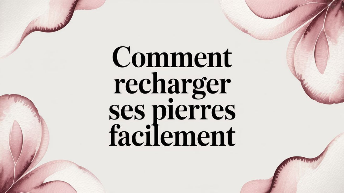 Comment recharger ses pierres facilement