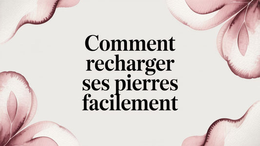 Comment recharger ses pierres facilement