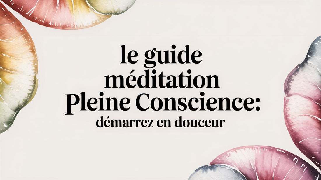 Le guide méditation pleine conscience: démarrez en douceur