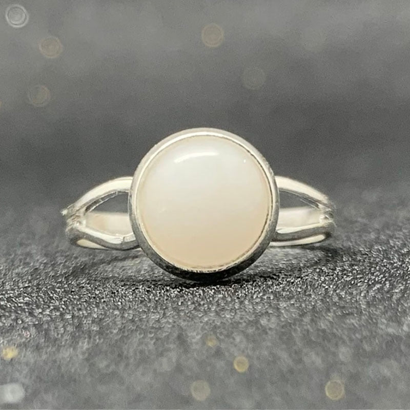 Bague avec Pierre Naturelle - Style Bohémien