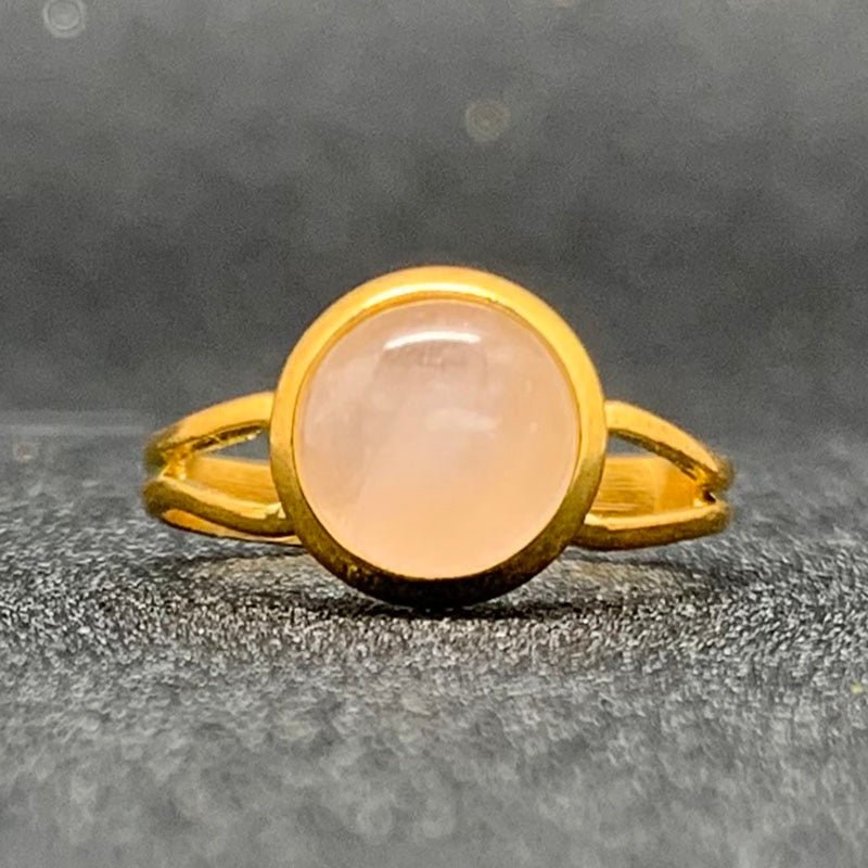 Bague avec Pierre Naturelle - Style Bohémien